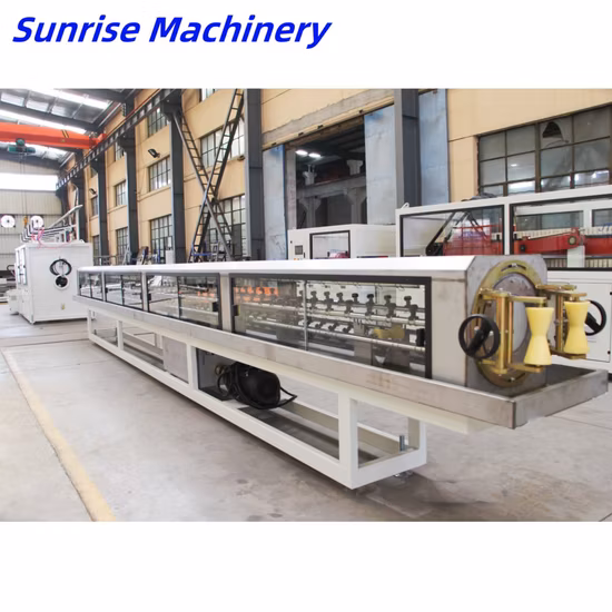 Plastic Water HDPE PE PPR UPVC CPVC PVC Pipe Hose Tube Corrugated Pipe Water Supply Drainage Electric Conduit Wire Gas Pipe Extruder Extrusion Production Line